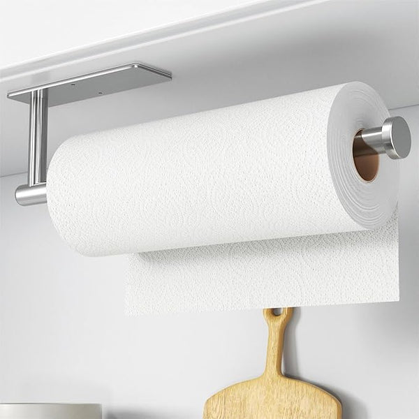 Wall-Mounted Paper Towel Holder – Brushed Nickel, Stainless Steel