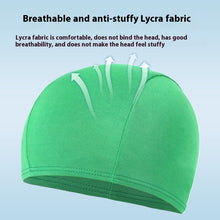 Solid Color High-elastic Fashion Lycra Swimming Cap Product